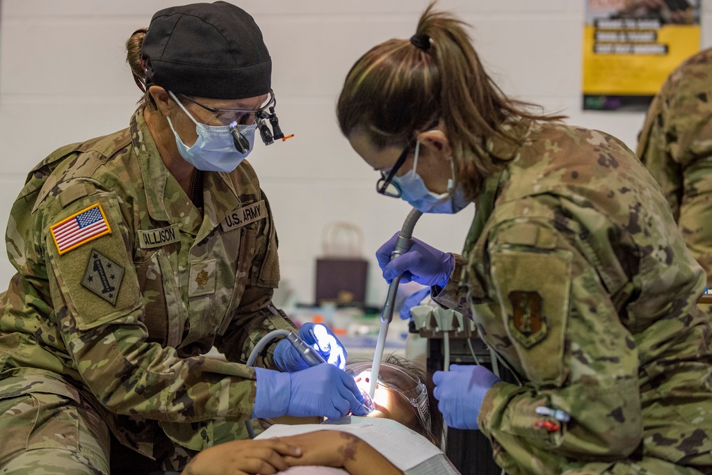 IDArmyNationalG's tweet photo. The Guard Gives Back:
Last year the Idaho Army National Guard soldiers had the opportunity to serve local Tribes by providing free healthcare services. Learn practical medical skills that also translate into the civilian workforce, learn more here-https://t.co/eMqC4Pn2ai https://t.co/gRBaF4mJbT