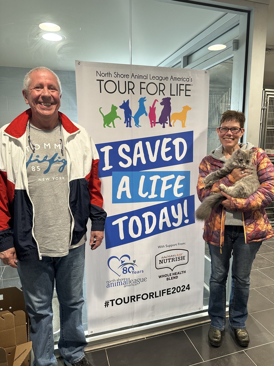AnimalLeague's tweet photo. It's so great to see these Happy Adoptions all over the country!
Pennsylvania SPCA @PSPCA had an incredible week with 112 animals across all of their sites adopted! ❤️ In total, 61 cats, 48 dogs, and 3 rabbits found their forever homes during #TourForLife2024 🎉🥰 https://t.co/mbKGQxaKrH