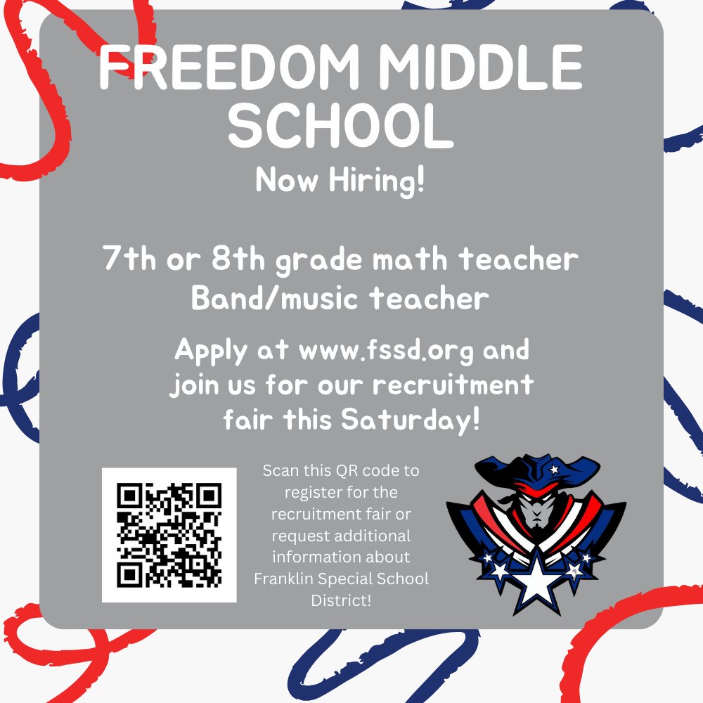 Franklin Special District Jobs tweet media