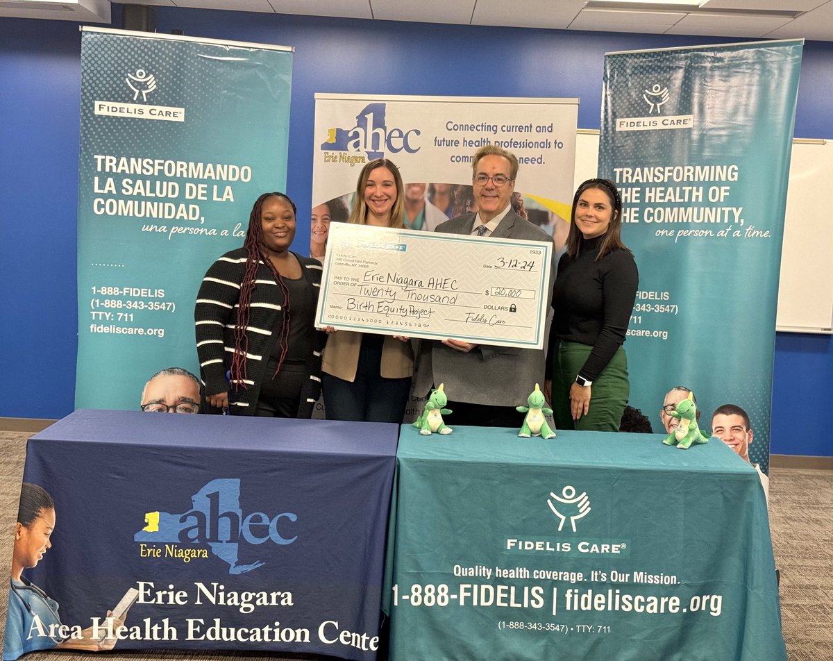 #MaternalHealthMonday! We would like to thank @FidelisCare for their support with the Birth Equity Project. We are looking forward to this partnership and being able to continue supporting mothers in our community! #BirthEquityProject #enahec #MaternalHealthMatters