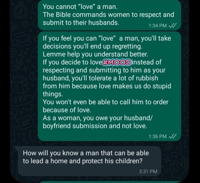 jon_d_doe's tweet image. How can you know a man that can lead a home and protect his children.

1) He will not wish to continuously being involved in illegitimate things so as get married and feed his children from it.

2) He will not be addicted to betting or gambling.

3) He is not always the one who