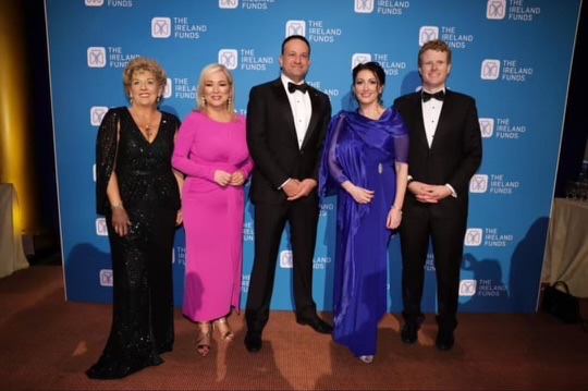 Reflecting on a wonderful St. Patrick's week in DC.  Congratulations <a href="/IrelandFundsAM/">IrelandFundsAmerica</a>  for hosting one of the week's most memorable events, your 32nd National Gala. <a href="/moneillsf/">Michelle O’Neill</a>  <a href="/little_pengelly/">Emma Little-Pengelly BL</a>  <a href="/IrelandAmbUSA/">Ambassador Geraldine Byrne Nason</a> <a href="/LeoVaradkar/">Leo Varadkar</a>