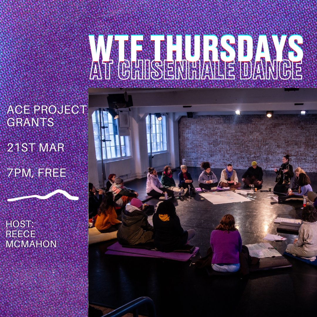 💰Join CDS Exec Director, Reece McMahon, this Thurs 7th March, 7pm at CDS for an evening where we deep dive into Arts Council England Project Grants. Reece will share his top tips, talk you through changes and take you through each question | FREE | Book: shorturl.at/yGMTU