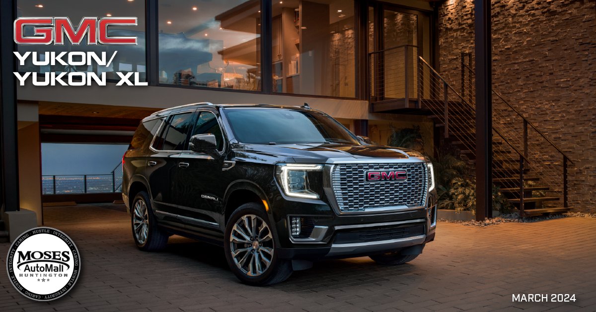 Elevate your March with the GMC Yukon! 🚙💫 Luxurious, spacious, and ready for any journey. Discover more: moseshuntingtongm.com/searchnew.aspx… #GMCYukon #MarchDrive