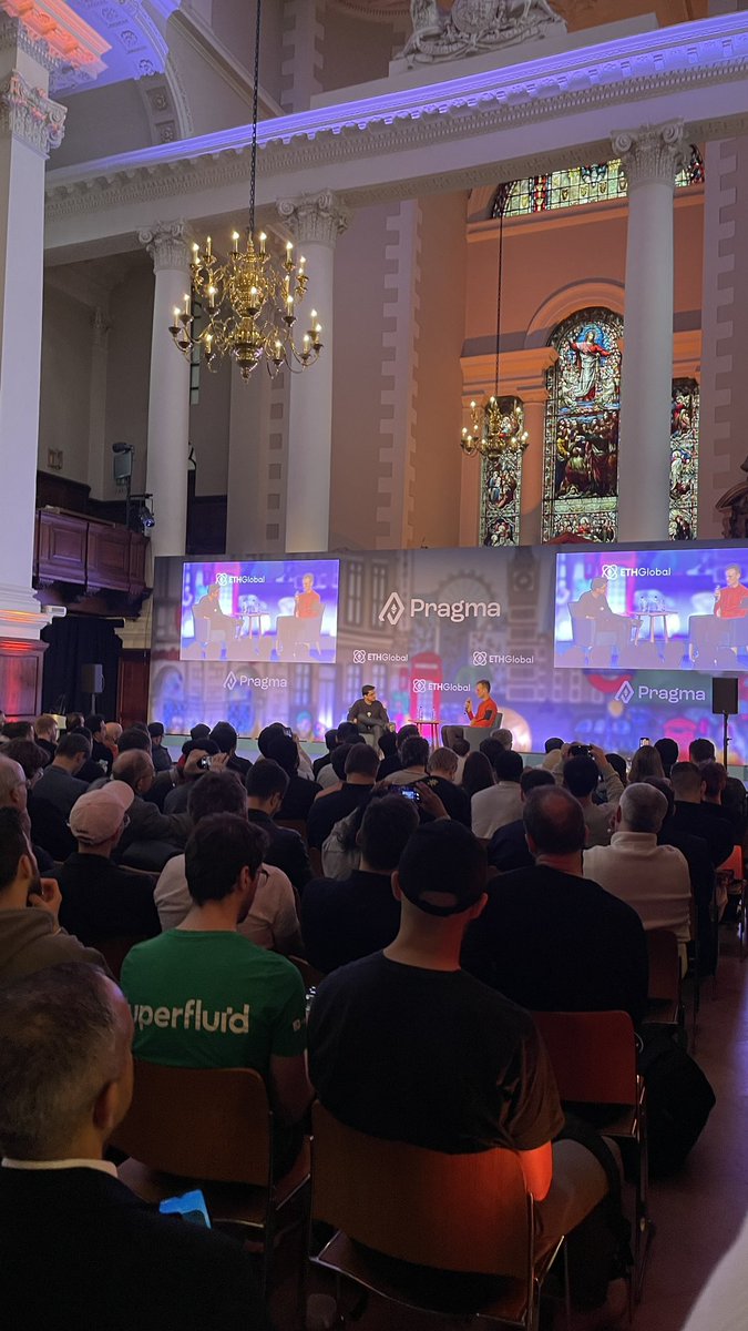 Our god speaking at a church is a sight not to be missed!