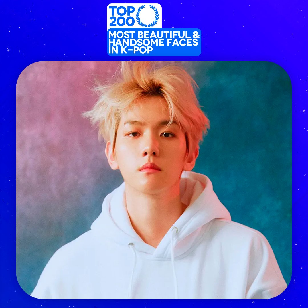 TOP100KPOP's tweet photo. BAEKHYUN (#EXO) is being nominee in the TOP 200 – Most Beautiful &amp; Handsome Faces in K-POP!

🔗 VOTE: https://t.co/DddccCb08B https://t.co/9uk3STJHHQ