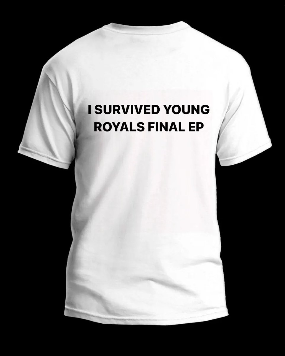 GET YOUR SHIRTS GUYS!!!! WE DESERVED IT #youngroyals