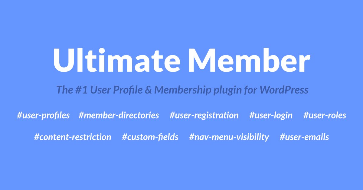 webcraftcode's tweet image. ➡️ Ultimate Member ⬅️
🎯🎯 Ultimate Member is a free user profile WordPress plugin that makes it easy to build powerful online....
read more full tutorial > linkedin.com/feed/update/ur…
____
#wordpress #wordpressplugin #ultimateMember #plugins #features #website  #ramadanmubarak