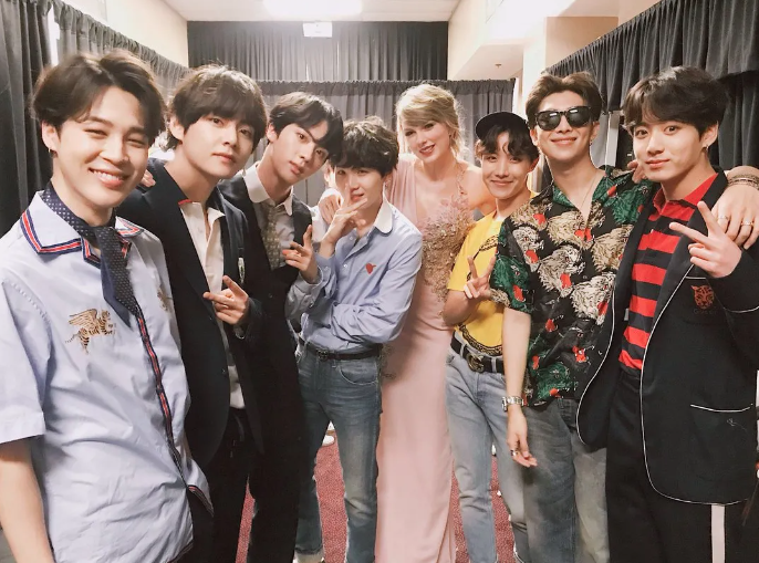 AboutMusicYT's tweet photo. When kpop artists meet western celebrities - a thread: https://t.co/Z3cUylYKLj