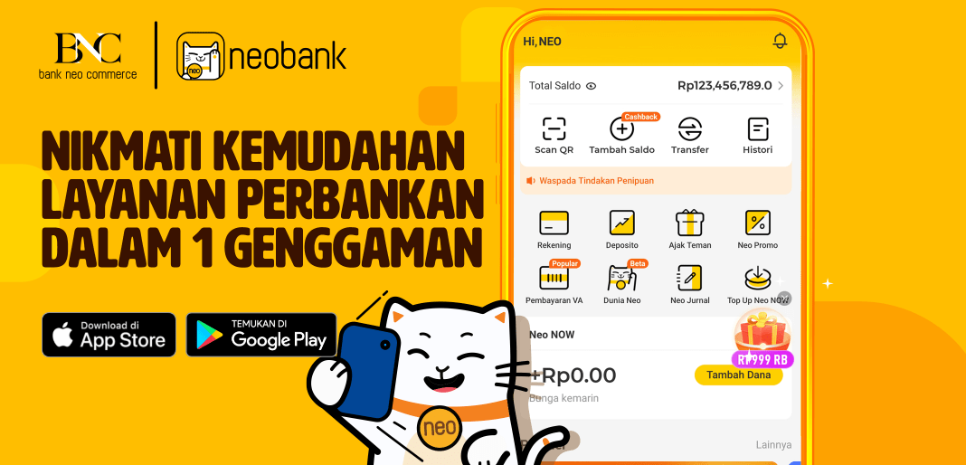 PingkomStore's tweet image. Cara Menghasilkan Uang dari Aplikasi Neo Bank Terbaru 2024 dlvr.it/T4Fw3h