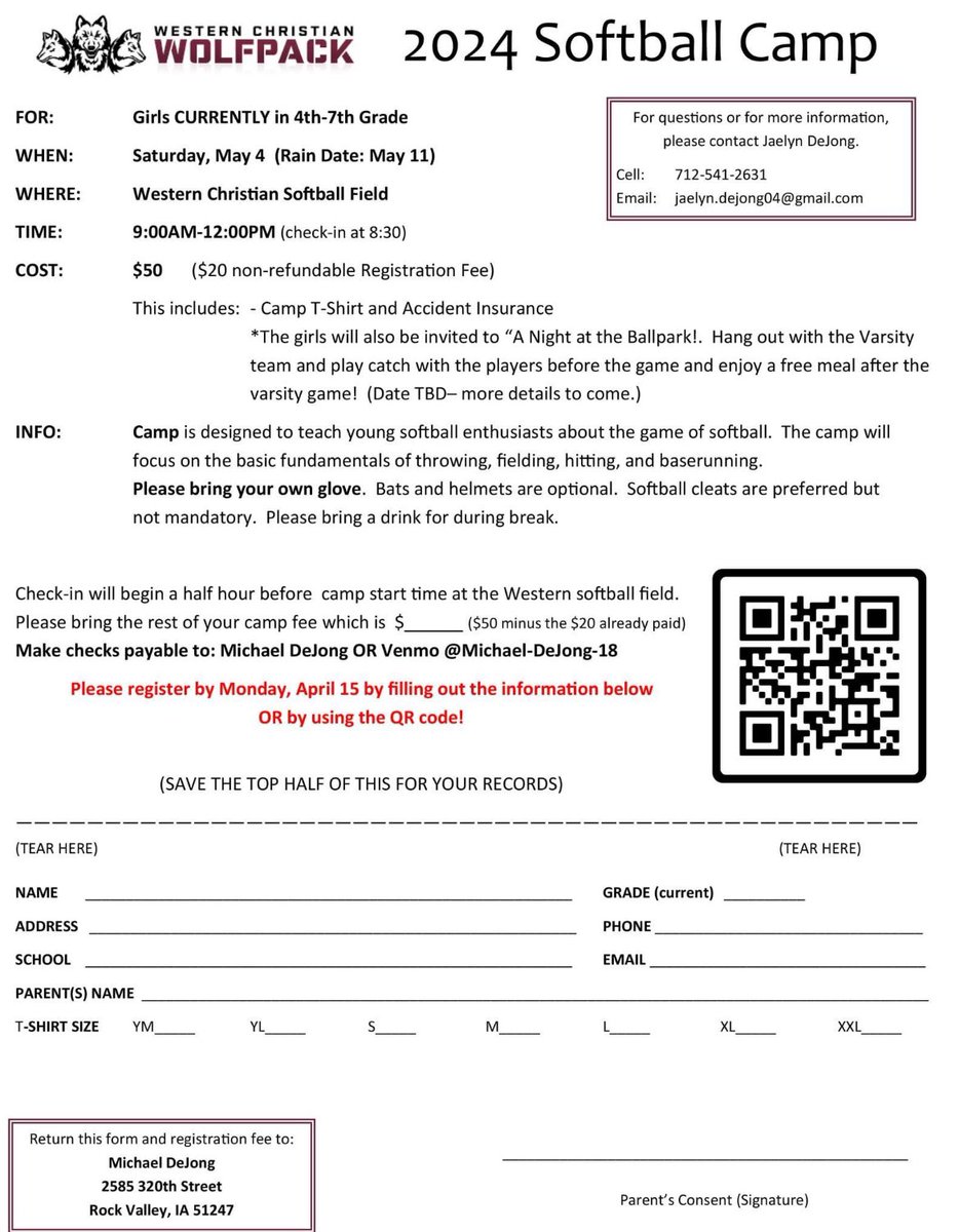 Western Christian Softball tweet media