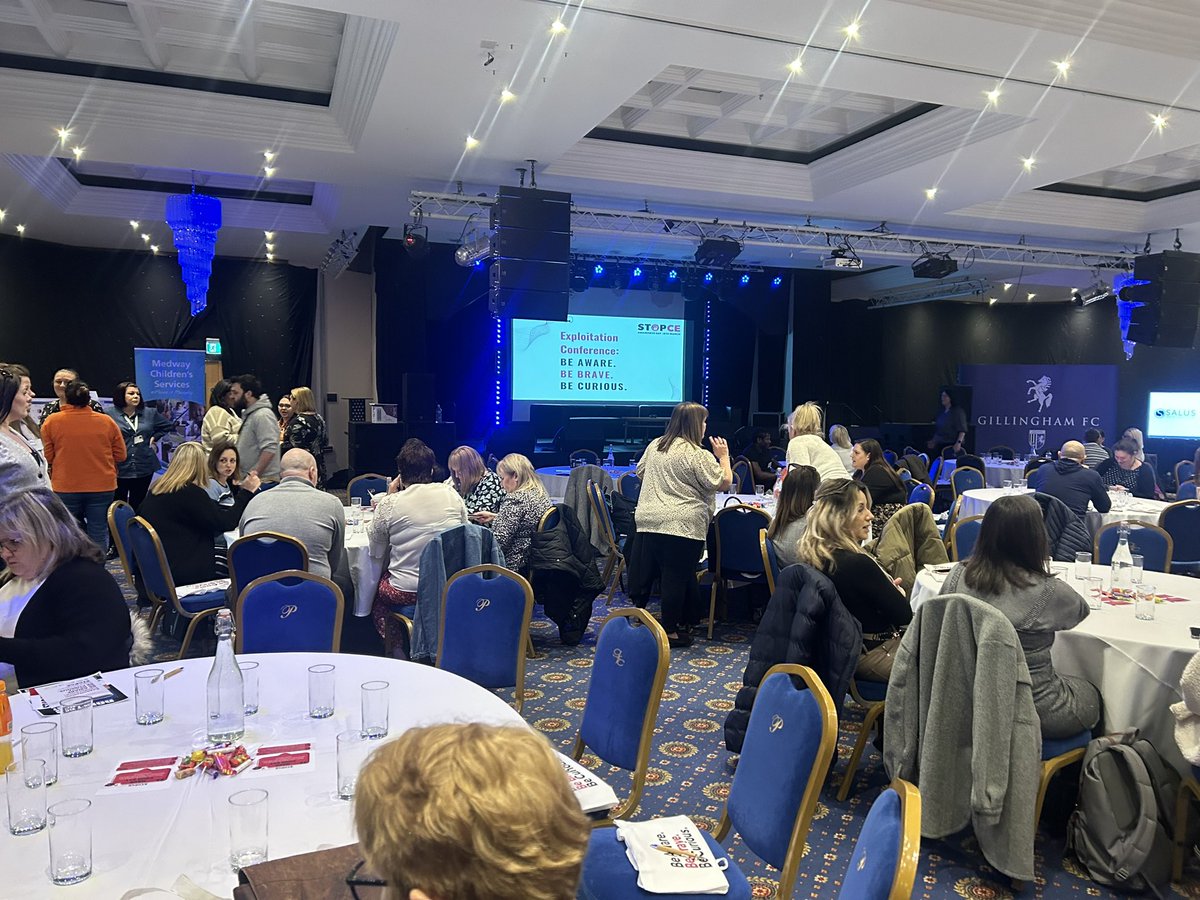 Amazing day supporting Medway’s Exploitation Conference. Guest speakers, market place and workshops were enjoyed by 150 delegates. Well done Medway!!! #beaware #bebrave #becurious #bystander #worktogether