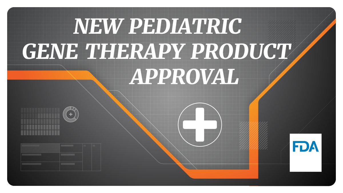 Today, we approved the first FDA-approved gene therapy indicated for the treatment of children with pre-symptomatic late infantile, pre-symptomatic early juvenile or early symptomatic early juvenile metachromatic leukodystrophy (MLD). fda.gov/news-events/pr…