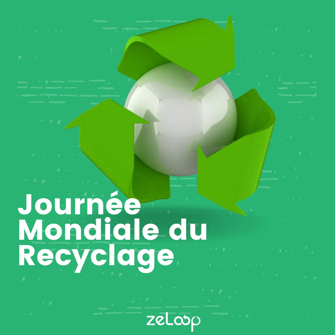 🌍 Journée Mondiale du Recyclage 🌿🌱 🌟 Ensemble, agissons pour notre planète ! ♻️ Utilisez l’application ZeLopp pour recycler vos déchets et contribuer à la préservation de l’environnement. 🌎💚 #Recyclage #Environnement #DéveloppementDurable #ZeLopp #AgissonsEnsemble