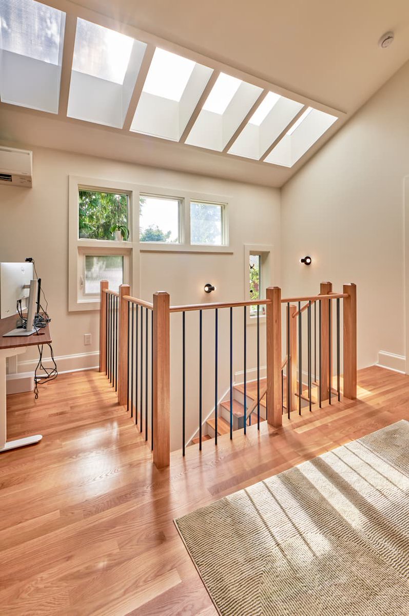 CRDdesignbuild's tweet photo. Embracing the beauty of natural light and open spaces! ☀️✨ We incorporated the original windows into this remodel, enhancing their home with the warmth of sunlight.

#CRDDesignBuild #SeattleRemodel #SeattleStairsRemodel #OpenStairs #NaturalLighting #HomeDesign https://t.co/nCKaqgcZip