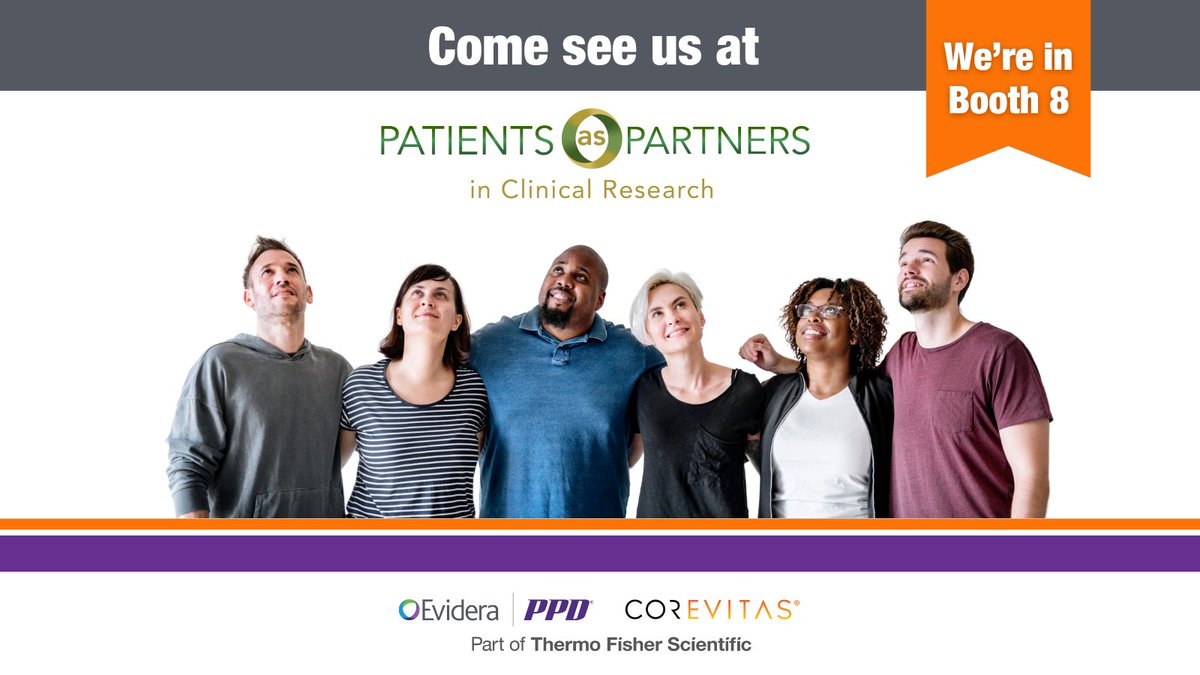 Heading to #PatientsasPartners2024? Join us at Booth 8 for insights on the ways we amplify the #PatientExperience. 

And don't miss the session on using #simulations to bring the patient voice into #ClinicalTrials.

 #RealWorldEvidence #RealWorldData #RWD #RWE