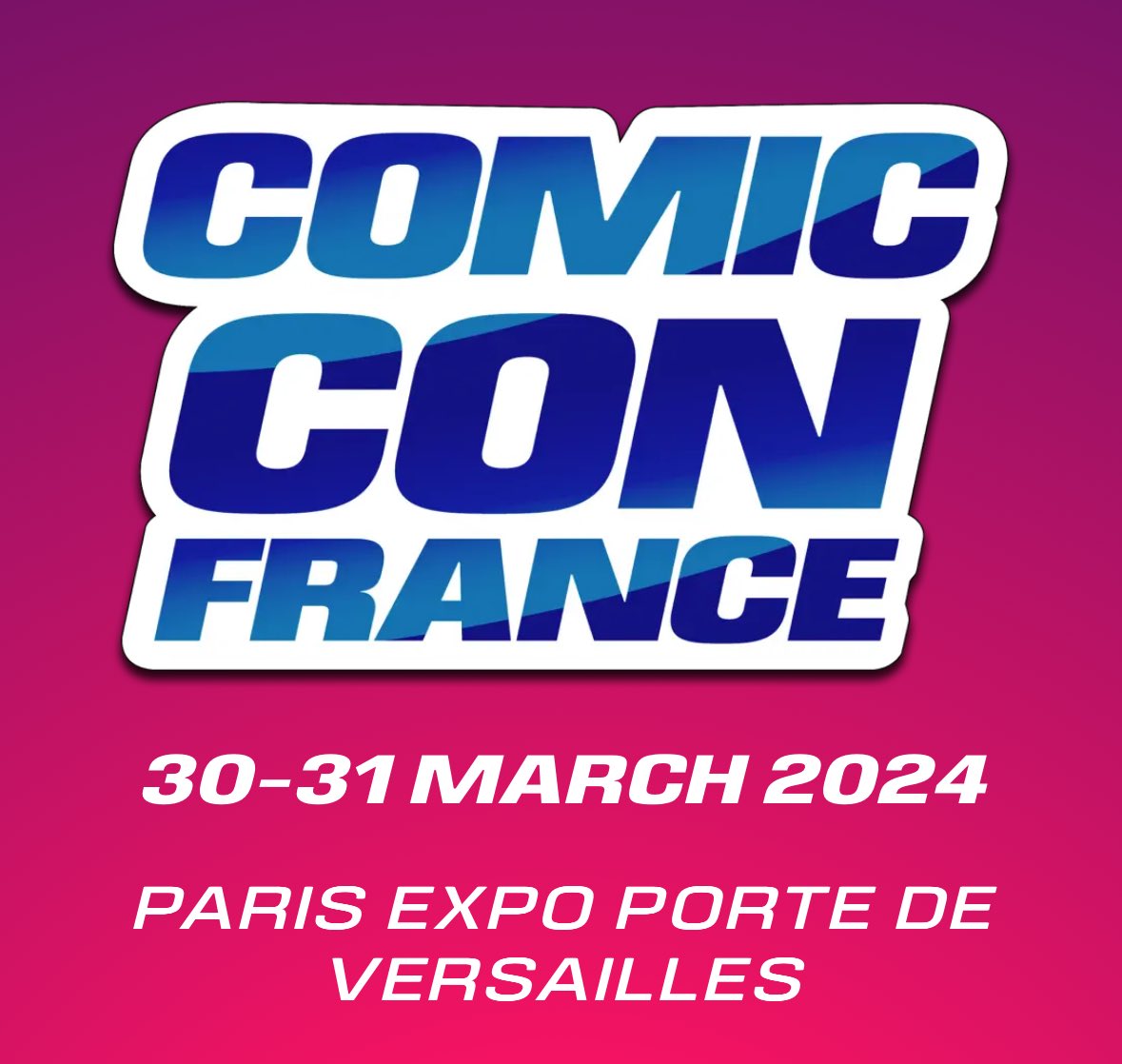 🎶🎵🎶 “April in Paris” (and the very end of March at Comic Con France). Instead of Elm Street, Freddy will be stalking chocolate bunnies on the Champs-Elysees @comicconfrance