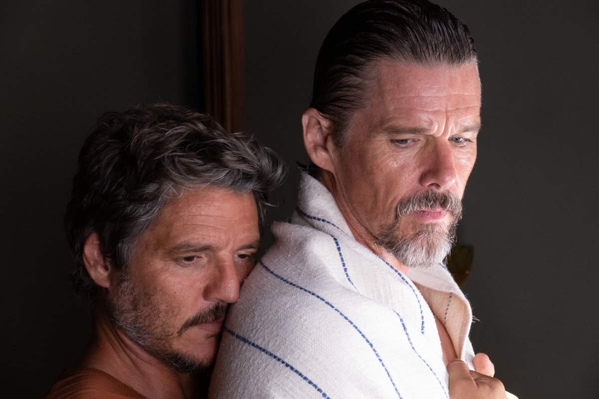 Pedro Almodóvar's short film A Strange Way of Life starring Pedro Pascal and Ethan Hawke is coming to Netflix on April 12.