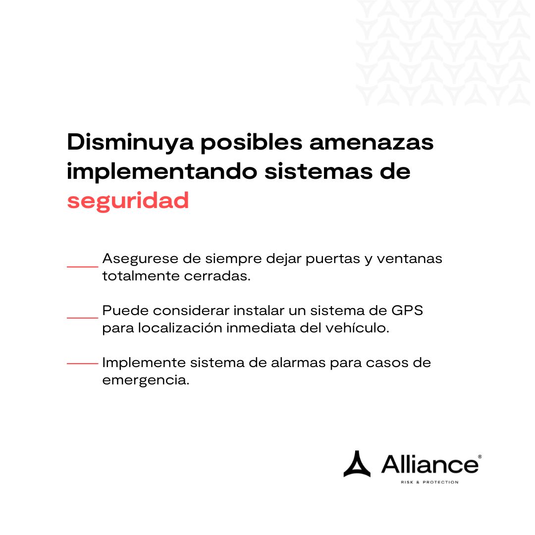 ¿Sabía usted que?
En 2023 Colombia presento 10.712 casos de robo de vehículos.
Le compartimos algunas recomendaciones para proteger su vehículo, prevenir riesgos e implementar los protocolos adecuados de seguridad. 

Vemos lo que otros no ven.
Soluciones 360 en Seguridad.