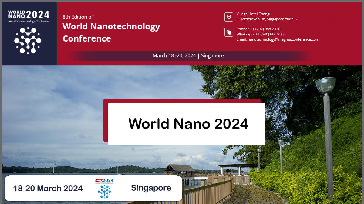 💎 The 8th Edition of World Nanotechnology Conference (WORLD NANO 2024) will be organized in a hybrid manner with online and onsite versions during March 18-20, 2024 at Singapore. 💡More: lnkd.in/dBqb-Efp #worldnano #nanotechnology #conference #nano #nanoscience #vaccoat