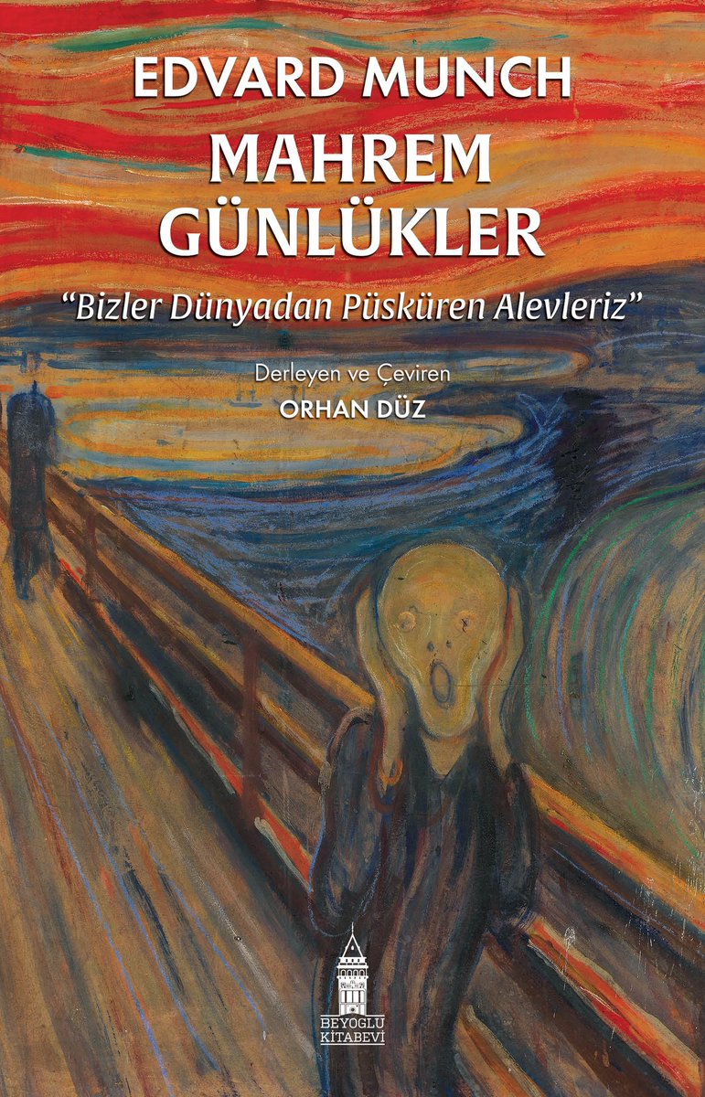 #YeniKitap | Munch ressam olduğu kadar yazar olarak da yeteneklerini ortaya koymuştur. Nitekim gençliğinden itibaren anı, kurgu, portre yazıları, şiir ve felsefi deneme tarzında metinler kaleme almıştır. İnsanlık durumunun hem coşkusunu hem de karanlık dehlizlerini şiirsel bir