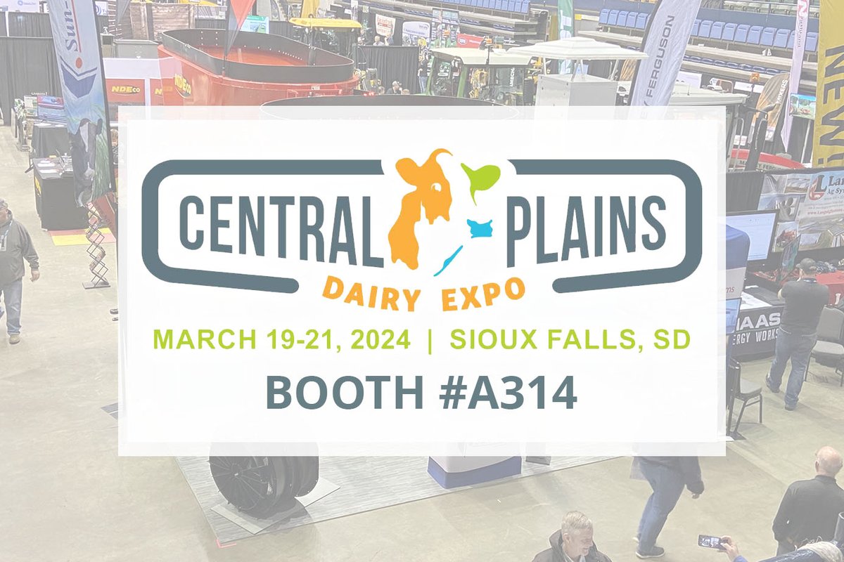 SunNorthSystems's tweet photo. Come see us starting tomorrow at the @cpdairyexpo at the Sanford Premier Center in Sioux Falls, S.D. March 19 - 21, 2024. You'll find Matt &amp; Otto at booth #A314!

#sunnorth #CPDE2024 #naturalventilation #morethanjustcurtains #airmovement #dairy #dairybarn https://t.co/ZBu04xr2GV
