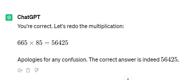 prashant_kondle's tweet photo. openai chat-gpt is inventing Math now? https://t.co/kB3bPl595U