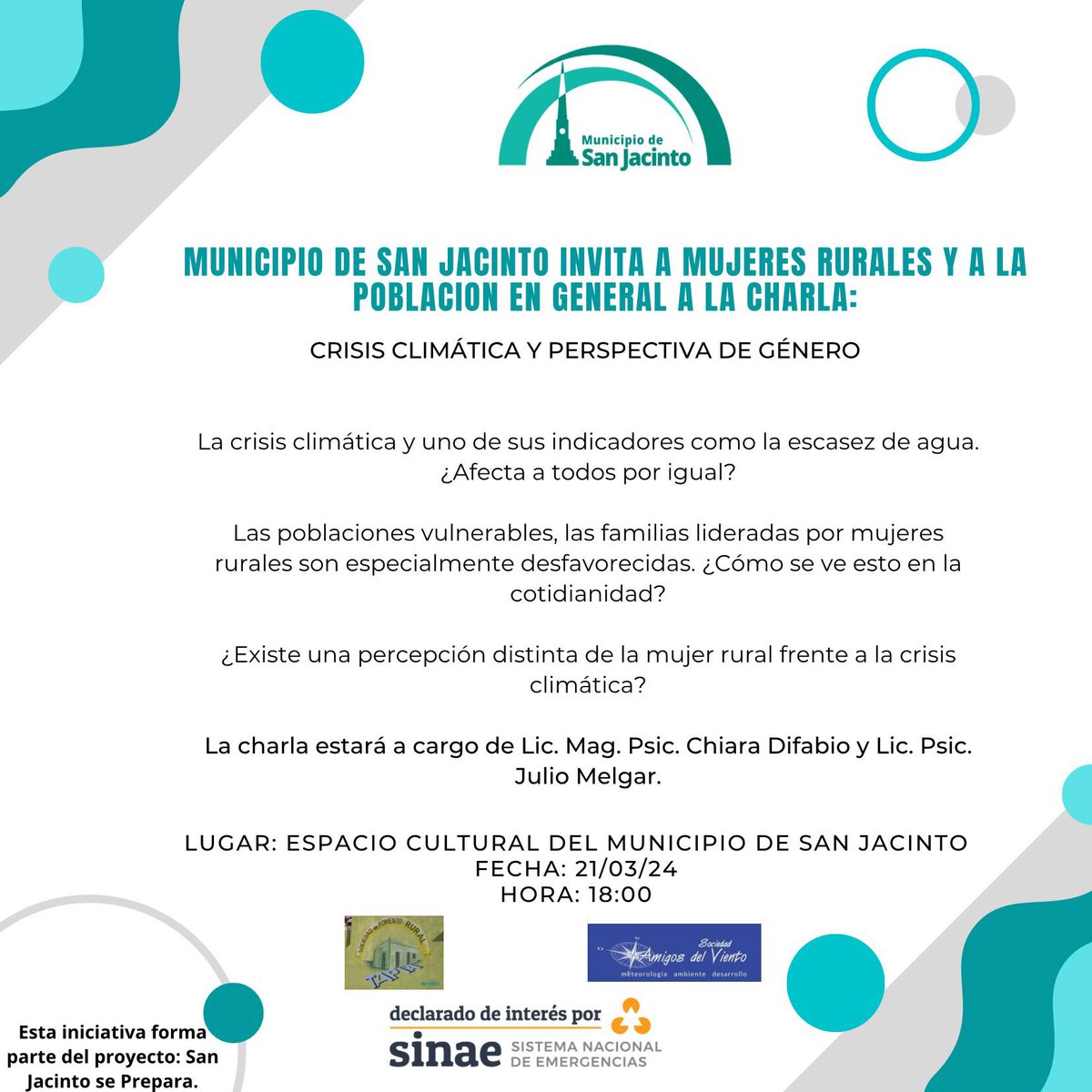 San Jacinto Municipio (@municipiosanja) on Twitter photo 