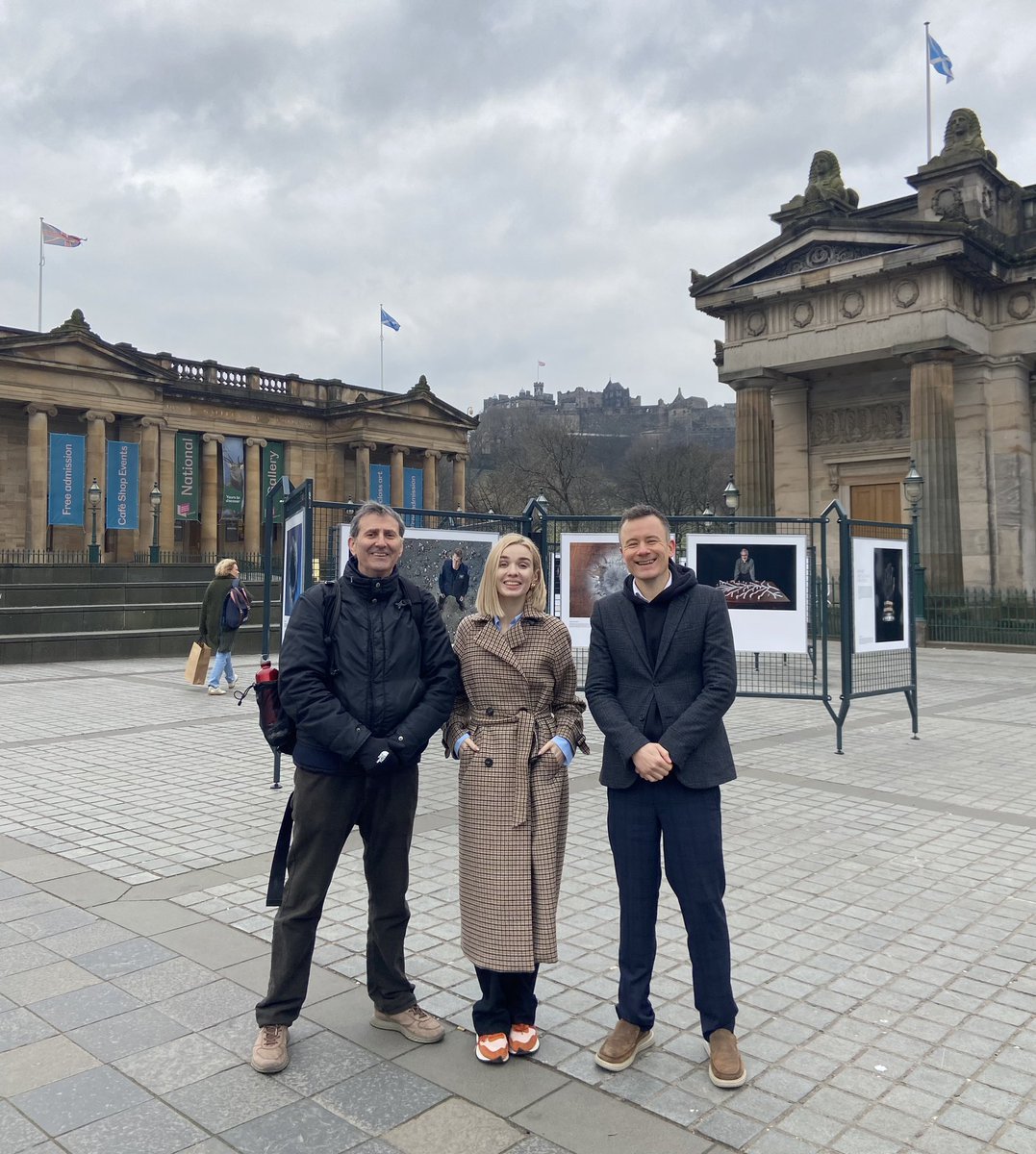Our Founder @ScottishCossack joined @MaxA_Photo & @EdSciFest on @STVNews to discuss the importance of protecting low-Earth orbit🛰🌎 In Edinburgh during the Science Festival? Visit the free, open-air 'Our Fragile Space' exhibition on The Mound! #SpaceSustainability @RoyalSocEd