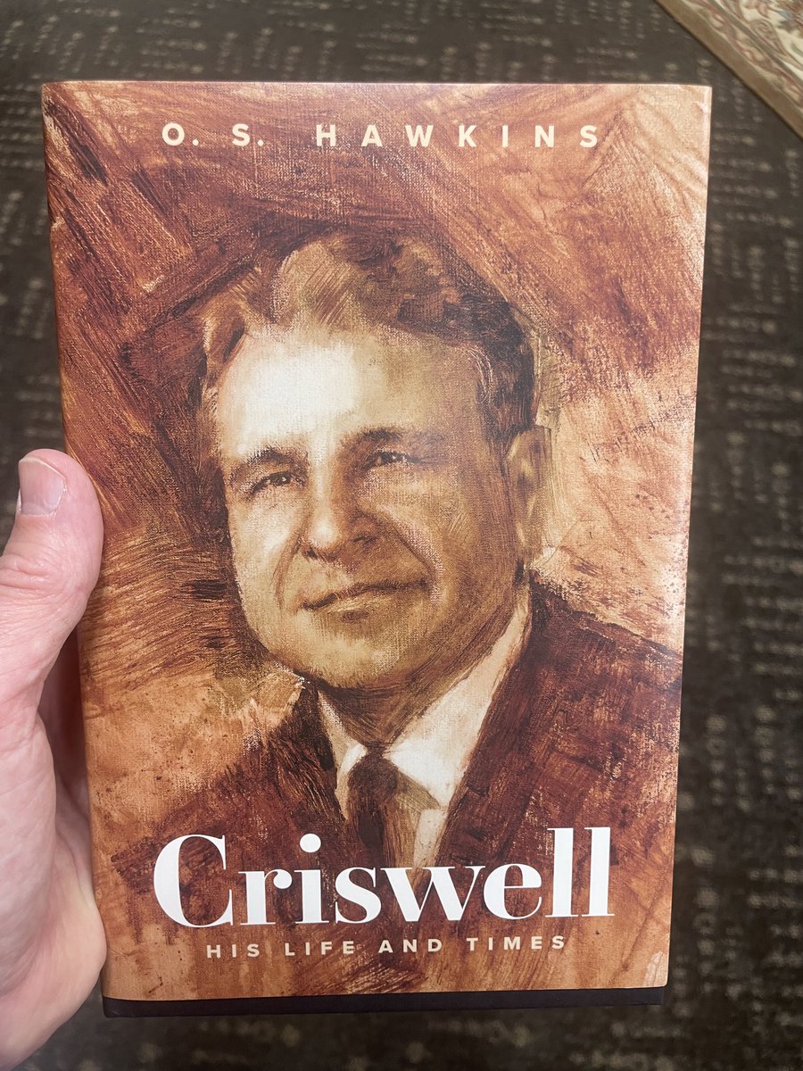 Just received my copy in the mail. Was so excited I had to sit down and read a chapter! Thank you ⁦<a href="/OSHawkins/">O S Hawkins</a>⁩ for this gift to the body of Christ on the life and legacy of Criswell.