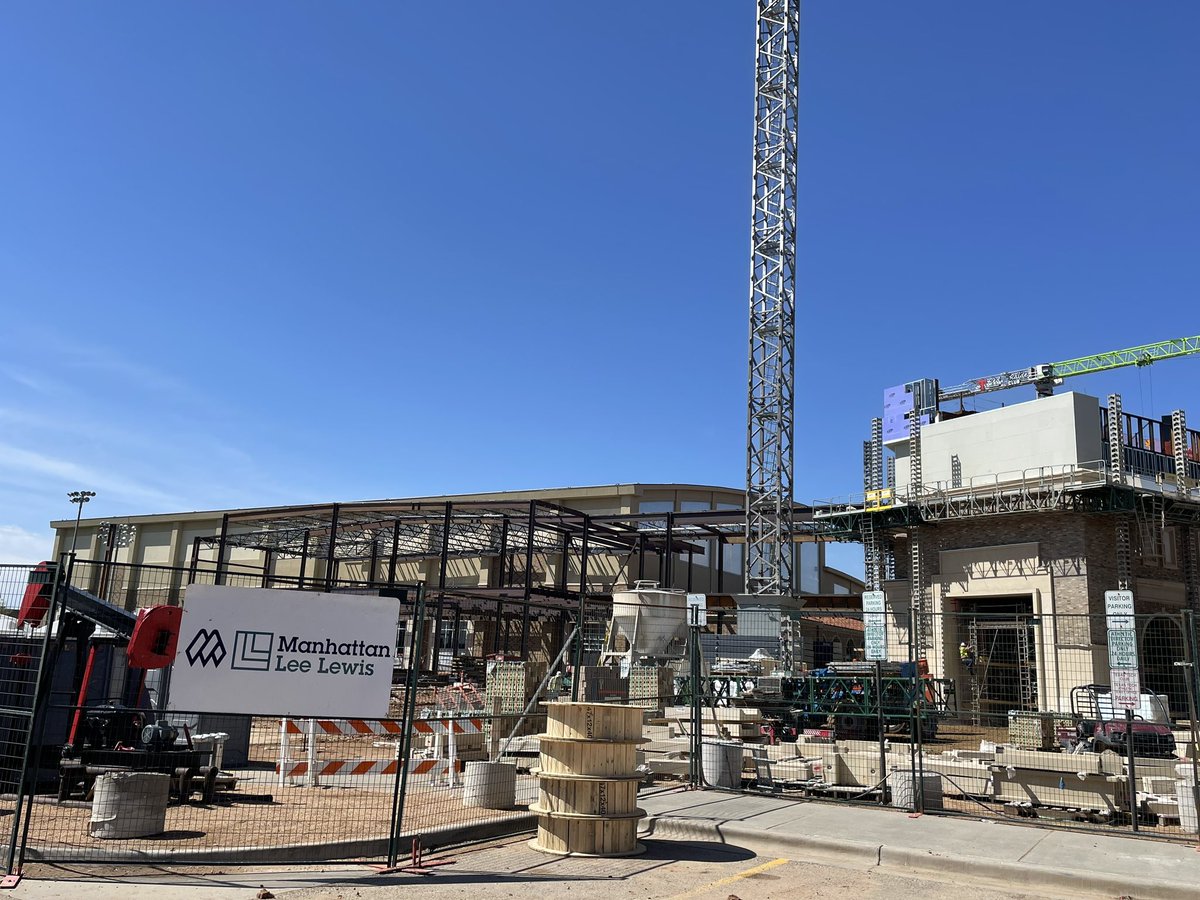 The Womble Football Center is starting to take shape!!!! #WreckEm🌵