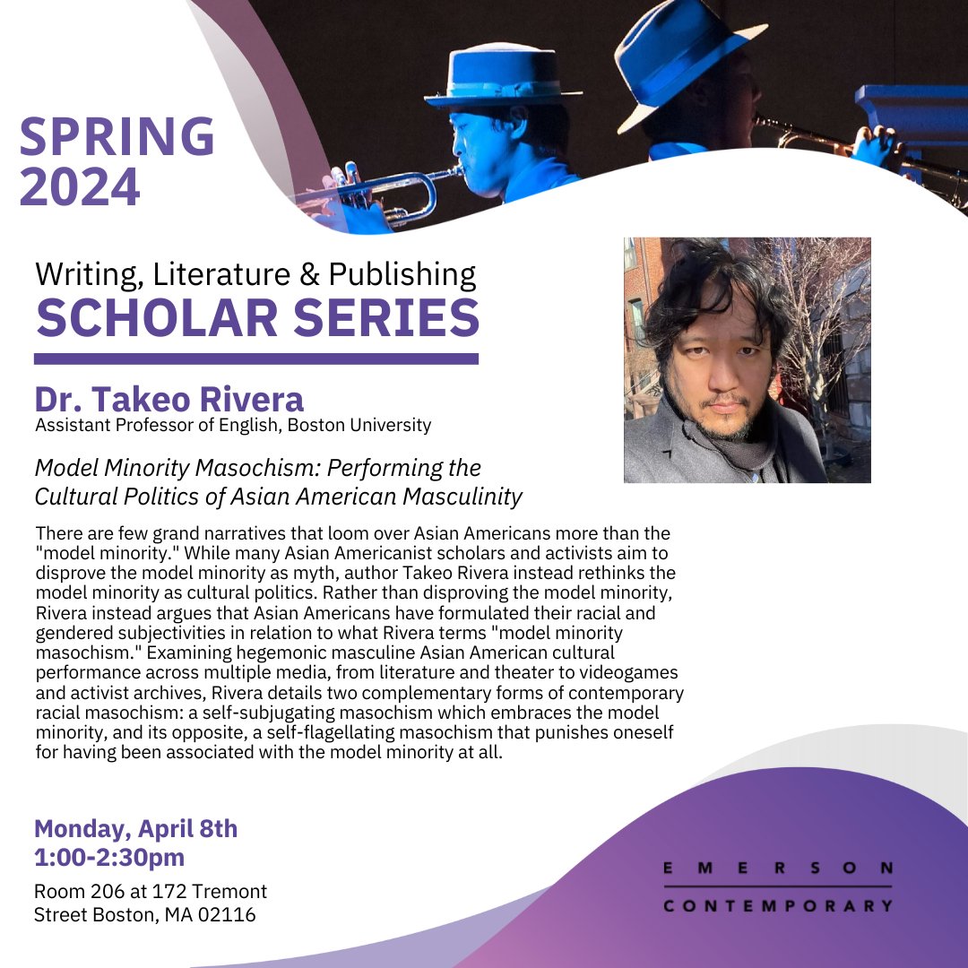 @emerson_wlp’s Scholar Series is back with lectures that transcend mainstream narratives. Presented in conjunction with @emersoncontemporary, the talks range from blurring the boundaries of written &amp; visual mediums, to rethinking the ‘model minority’ narratives of Asian Americans