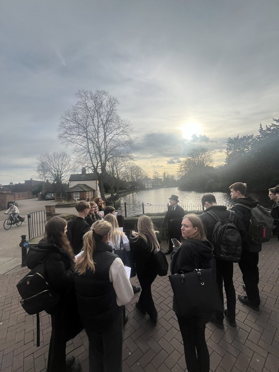 KEVIGeography's tweet photo. We are so lucky to have @JonoTourism in Lichfield! Another invaluable tour of the city for Year 13 students today to support their @AQA Changing Places Unit #aqaalevel #aqageography #alevelgeography #changingplaces #localplacestudy https://t.co/KRR54V5laj