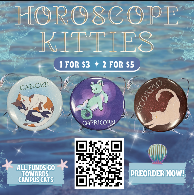 SBUCATNETWORK's tweet photo. If you  don’t wanna stay grounded 🌱, take to outer space with our ☄️☼Horoscope☽  Kitties! 🌌 With 12 signs ✶✨ to choose from, there’s bound to be a cat  🐱 for everyone! https://t.co/fknHpFArVW