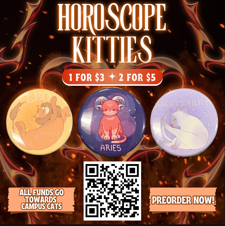 SBUCATNETWORK's tweet photo. If you  don’t wanna stay grounded 🌱, take to outer space with our ☄️☼Horoscope☽  Kitties! 🌌 With 12 signs ✶✨ to choose from, there’s bound to be a cat  🐱 for everyone! https://t.co/fknHpFArVW