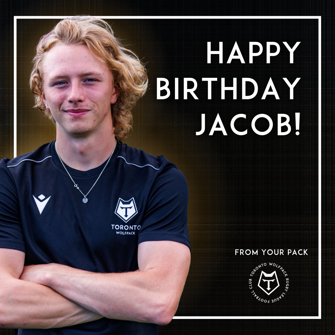 Join us in wishing Jacob a very happy birthday! May you tackle this year with strength, run towards your goals with determination, catch every opportunity that comes your way, and enjoy every birthday-rugby pun we can try to think of. HBD, Jacob!