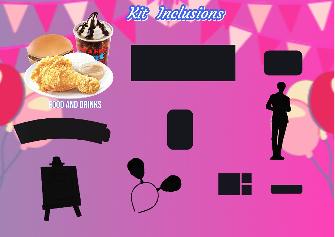 Kit Inclusion Reveal! #1 - Food & Drinks 🍗🍚🍔🥤 Stay tuned for more kit inclusions and exciting updates as we count down to the big day! #BeeDaywithMingyu #MINGYU #kimmingyu #jollibee #JollibeeBidaAngSaya #Pampanga