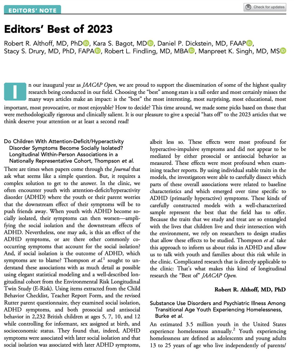 Katie Thompson (@ktnthompson) on Twitter photo SUPER delighted for our work to be selected as one of <a href="/JAACAPOpen/">JAACAP Open</a>'s Best of 2023 - thank you!! Find a summary of our paper in the thread below and the Editor's note on all selected papers here: doi.org/10.1016/j.jaac… SUPER delighted for our work to be selected as one of <a href="/JAACAPOpen/">JAACAP Open</a>'s Best of 2023 - thank you!! Find a summary of our paper in the thread below and the Editor's note on all selected papers here: doi.org/10.1016/j.jaac…