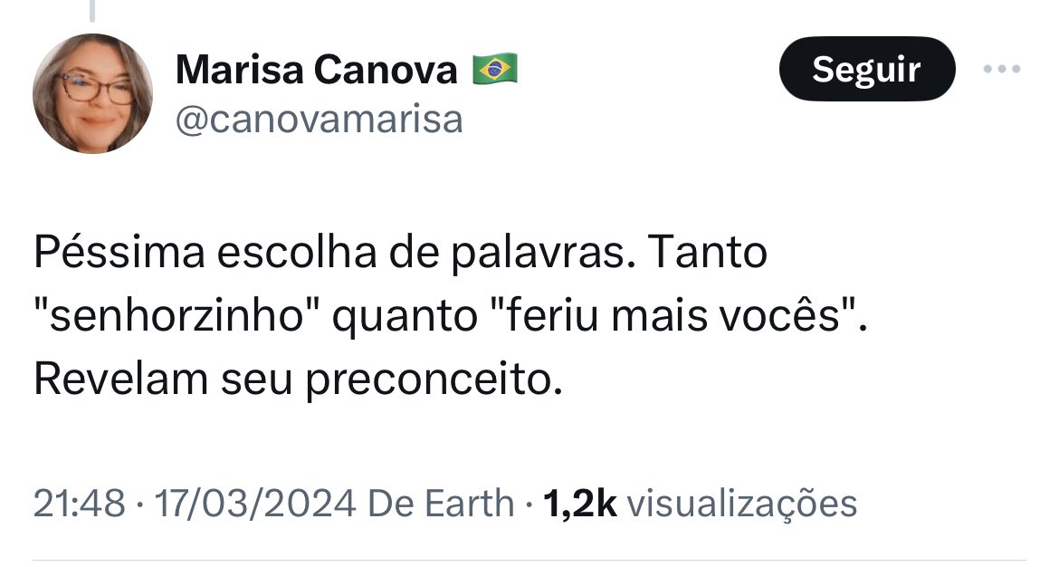 thaispsic's tweet photo. Desde quando chamar alguém de senhorzinho é preconceito??? 🤦🏼‍♀️ https://t.co/dRpwCh4aDP