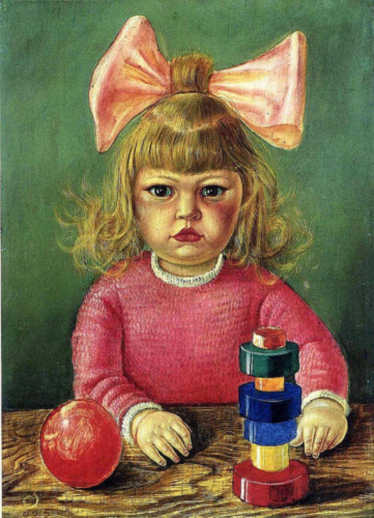 #OttoDix 
La fille de l'artiste Nelly, 1925.
#peinture
wikiart.org/fr/otto-dix
