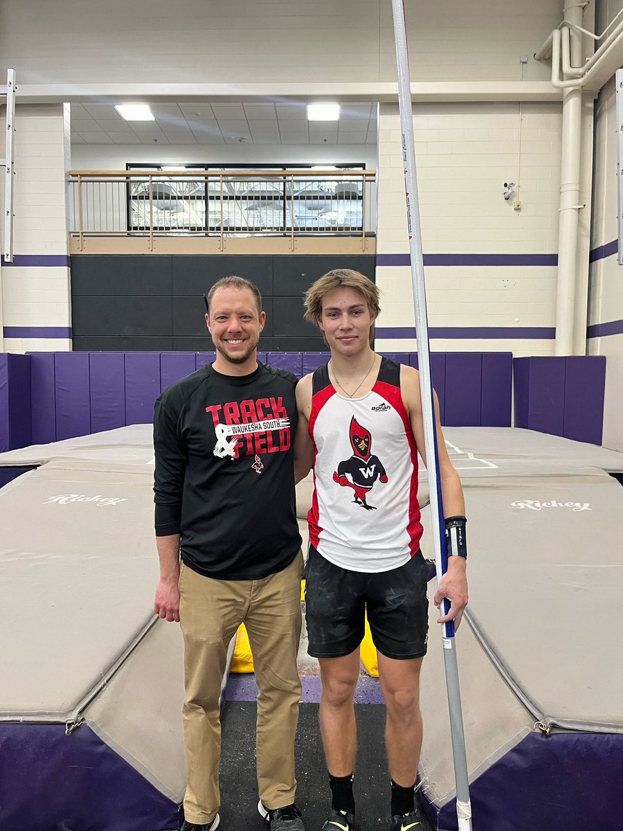 Need to acknowledge Coach Schmitt for his tireless work in Connor’s PV development these past four years👏One of the best HS PV coaches in the business. 💯