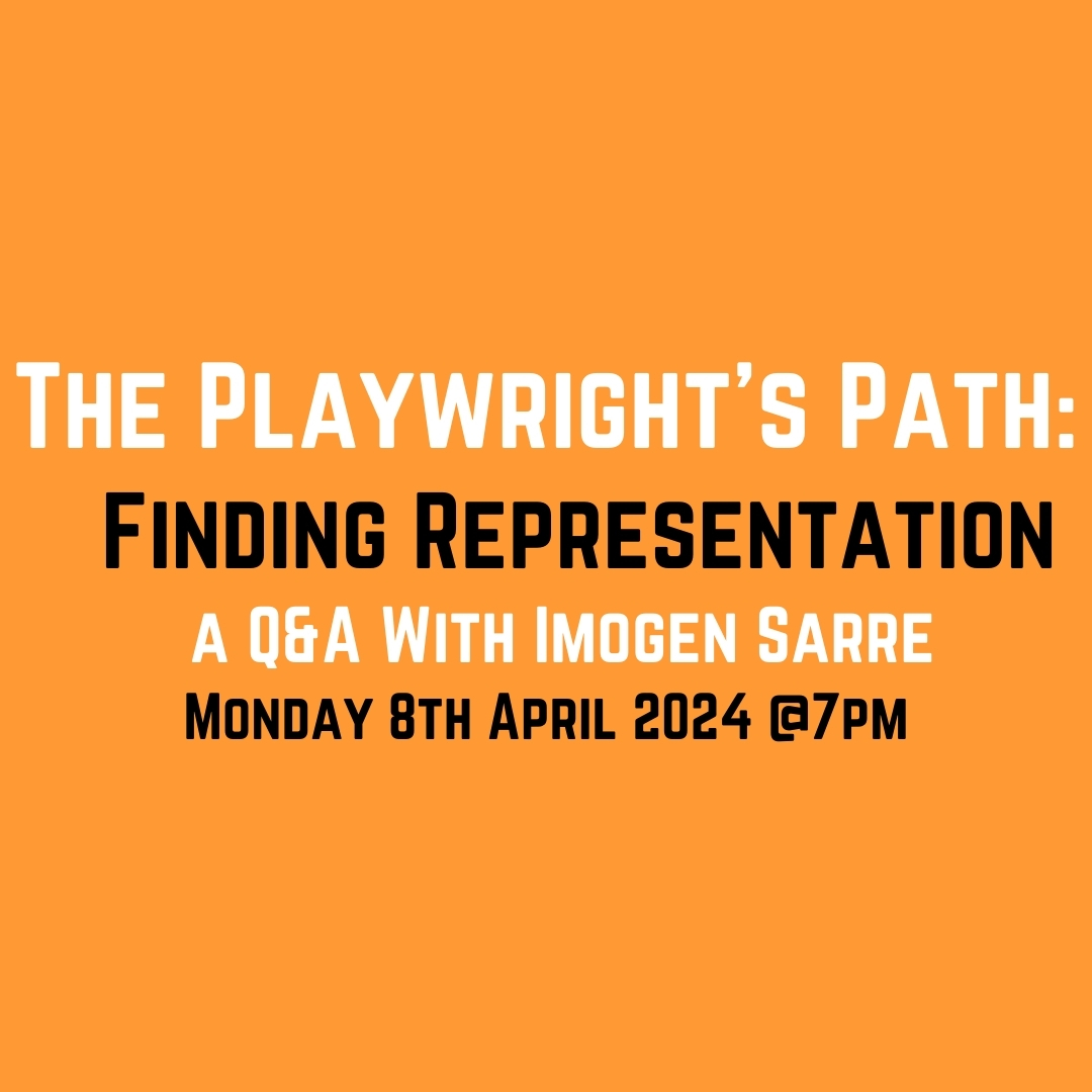 I’ve written a script, what now? Do I need an agent? What do they do, & how do I reach out?✍️ Join us Monday 8th April 7pm as @casarottoramsay agent @imogen_sarre answers all your questions. Sign up using the link below⬇️ forms.gle/2WsLfNdNjRCyGS…