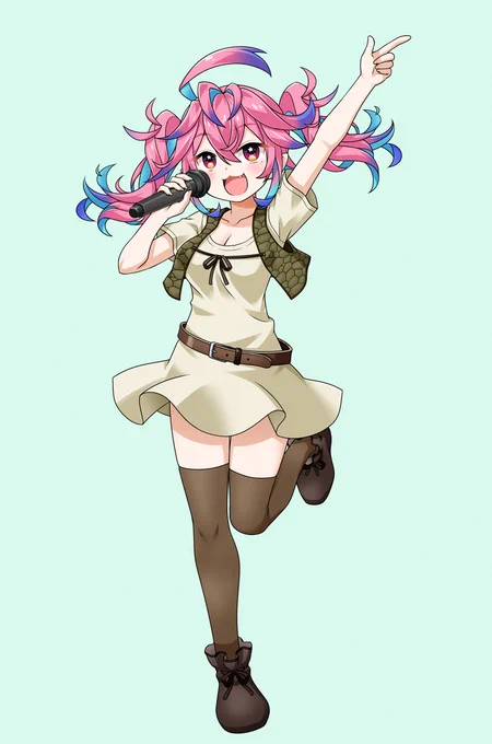 動画公開後は絵を見せて良いと言われていたので!ぼくは英語少ししかわからないけど声が可愛いです#NebiNebu#NebInk 