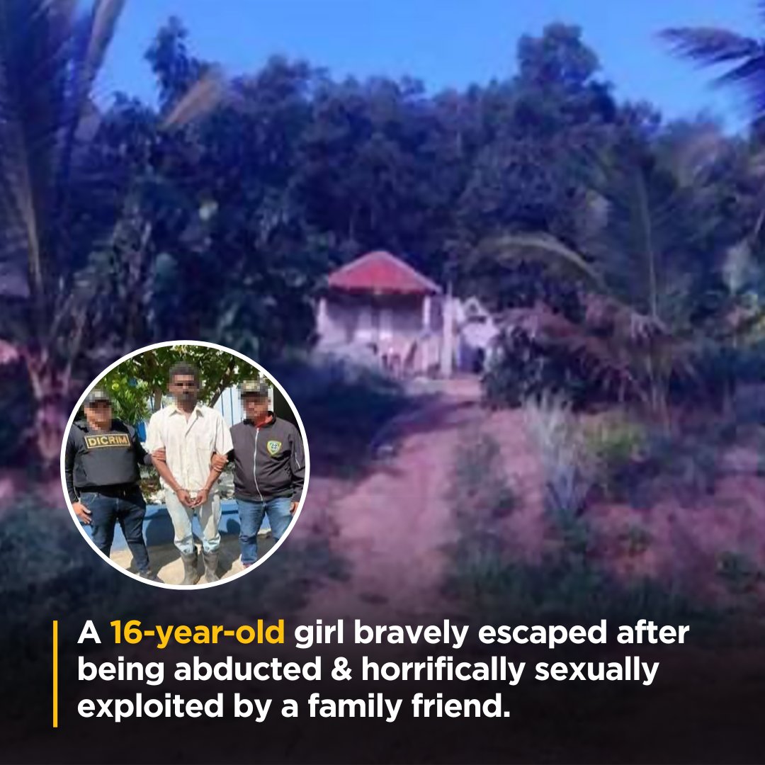 A 16-year-old female bravely escaped after being abducted & horrifically sexually exploited by a neighbor. With help from O.U.R., police found & arrested him, despite his family's efforts to silence the case. The O.U.R. Aftercare team remains w/ the young survivor as she heals.