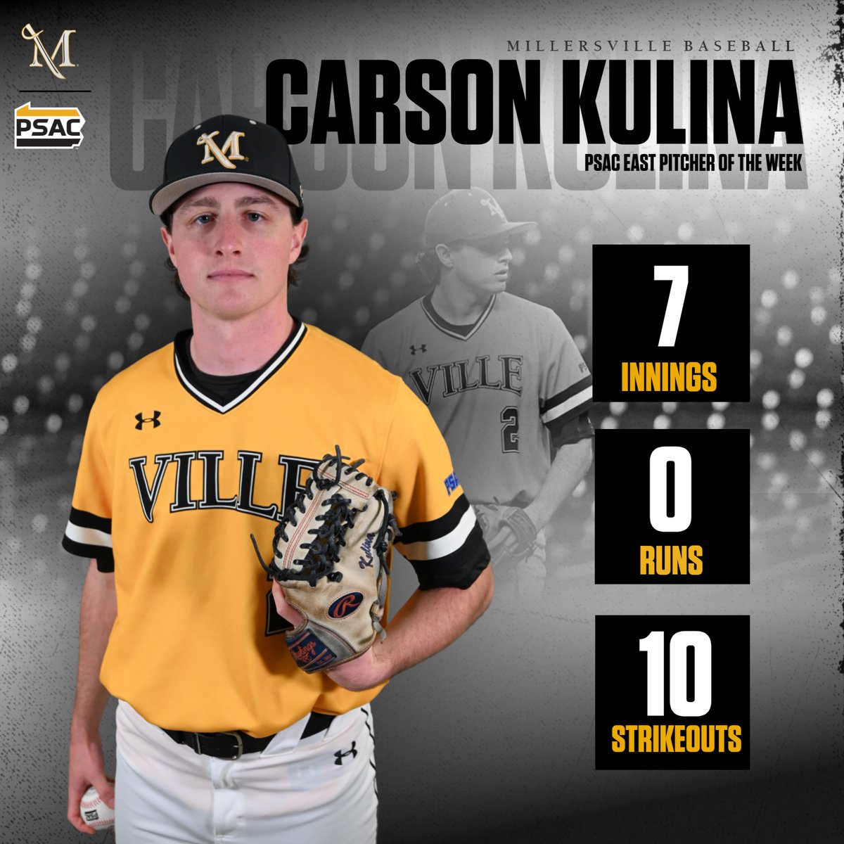 VilleMarauders's tweet photo. Big week for 'Ville baseball! Keegan Soltis and Carson Kulina sweep the PSAC East weekly awards! https://t.co/eYyNZ1xTA8