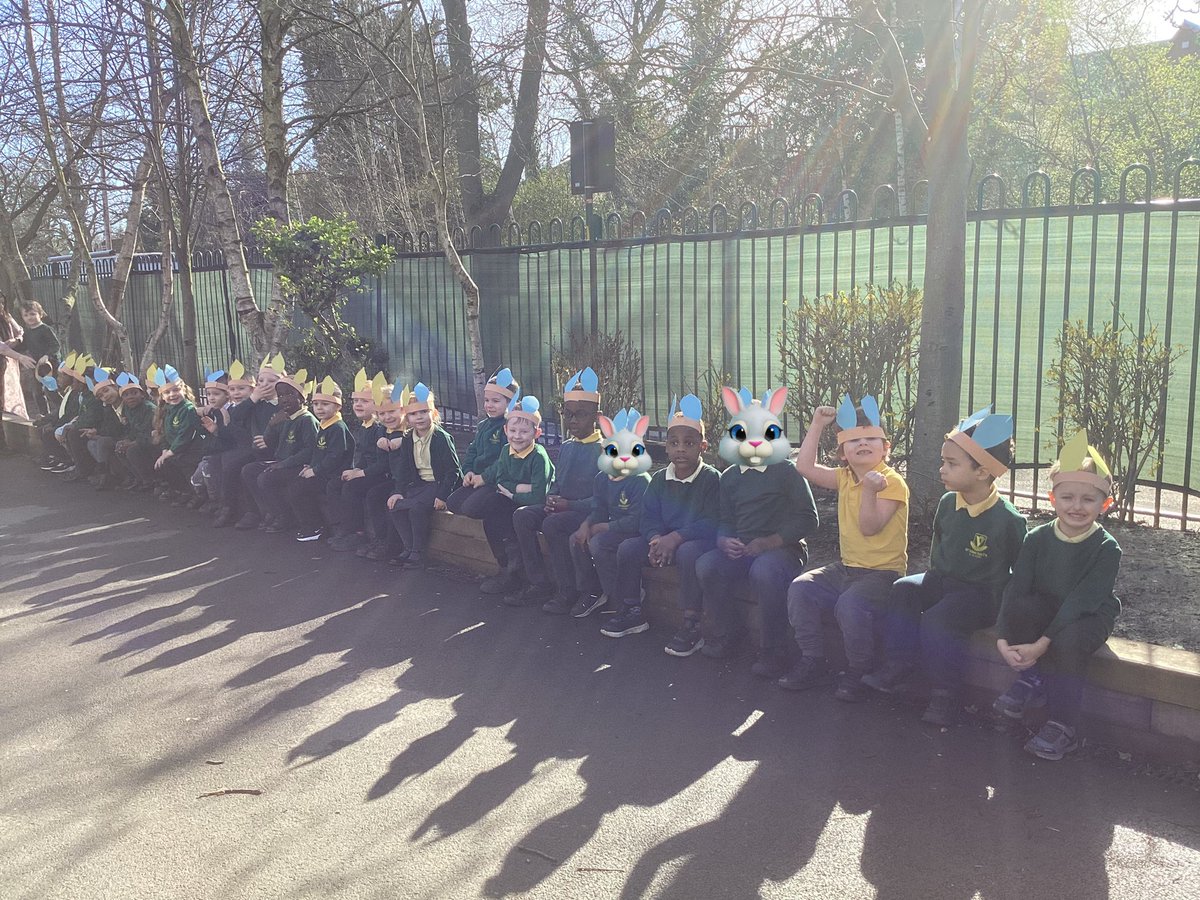 Here are our wonderful reception children who ‘hopped to it’ today during our fabulous sponsored bunny hop! 

Lots of fun and smiles all around 🐰 
#sponsoredhop #stvshine