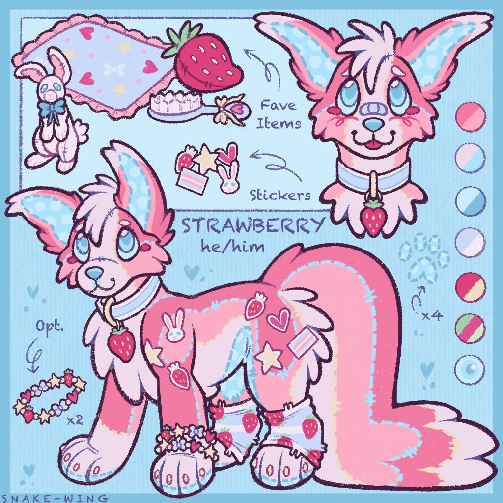 Custom design for Strawberriimoon 🍓