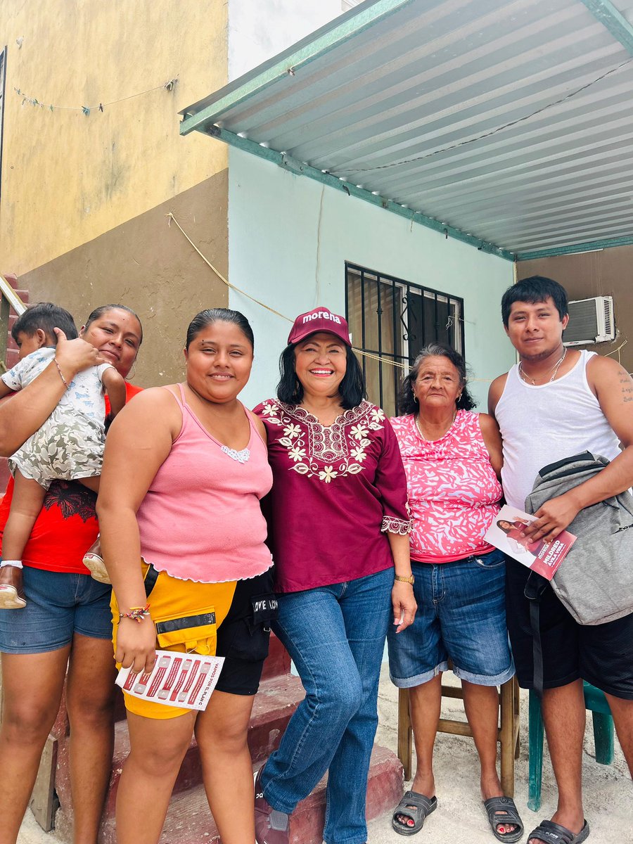 MildredAvilaVer's tweet photo. Les comparto más instantáneas de mi visita del día de ayer en Villas Otoch Paraíso. Gracias a todas y todos los vecinos por regalarme su tiempo, confianza y cariño.
#SigamosHaciendoHistoria
#Distrito4Federal
#Cancún https://t.co/h1CTnloWdn
