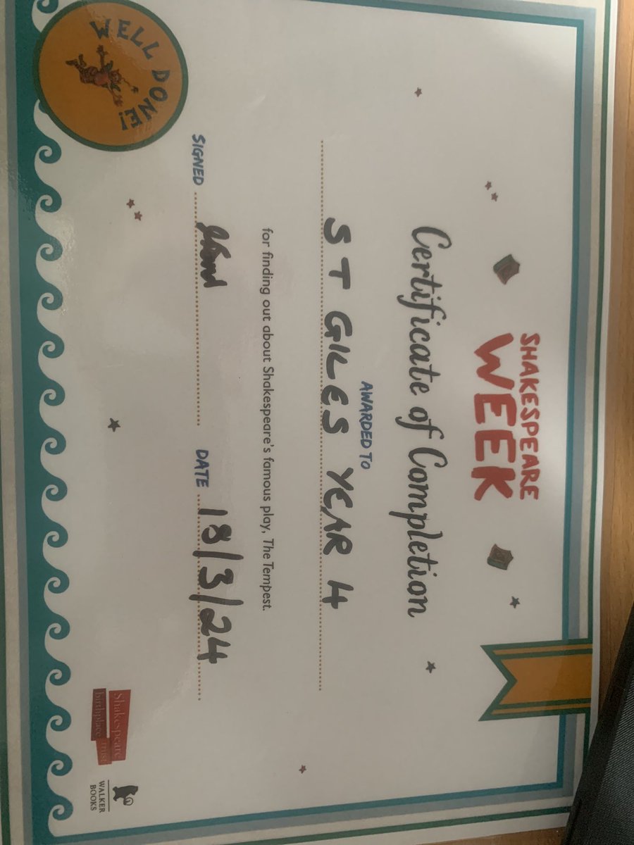 stgilesacademy's tweet image. Class 4 had a wonderful afternoon, talking all things Shakespeare @WFlibraries #Pontefractlibrary Thank you so much for hosting us 🎭 #stgilesenglish #stgilescommunity