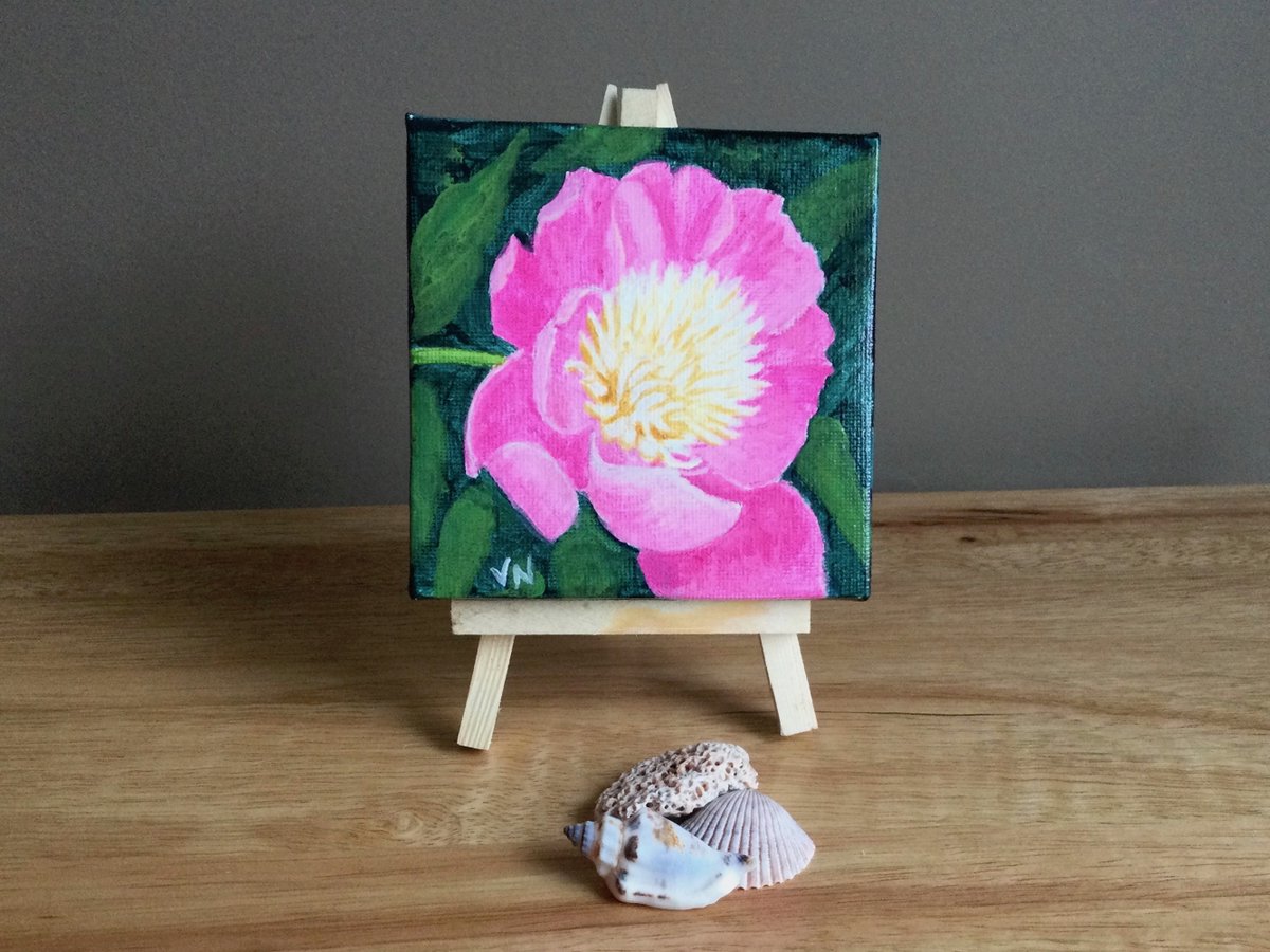 vnesdoly's tweet photo. "Peony Parfait" - mini peony painting. Acrylic on stretched canvas. 4 x 4 x .5 inches.
https://t.co/6I6gMLStSh https://t.co/Cm3pmyfUEH